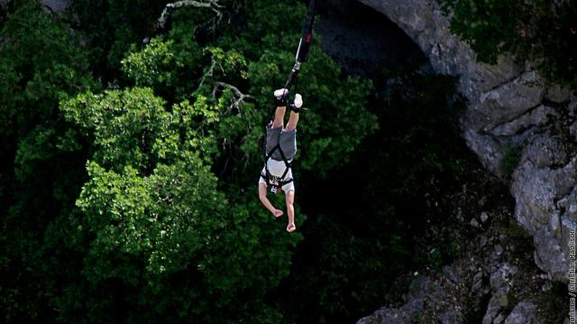 Aiguines Trigance pont vide Verdon
