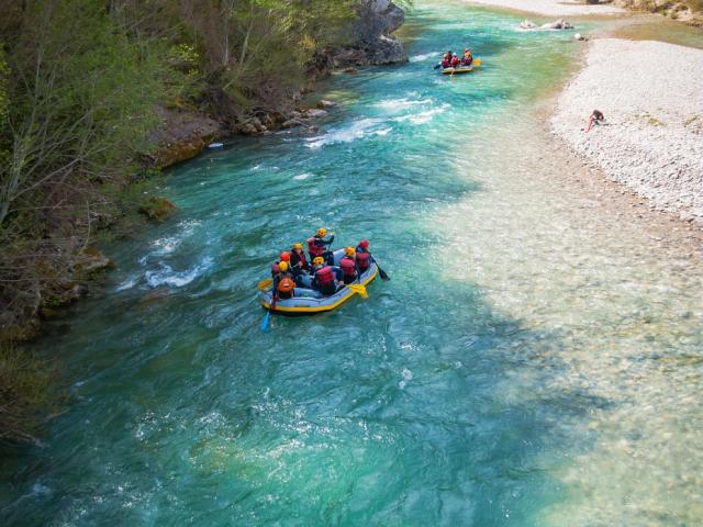 Rafting dans le Verdon