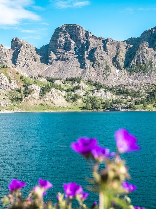 Randonnée au Lac d'Allos dans le Verdon, Parc national du Mercantour
