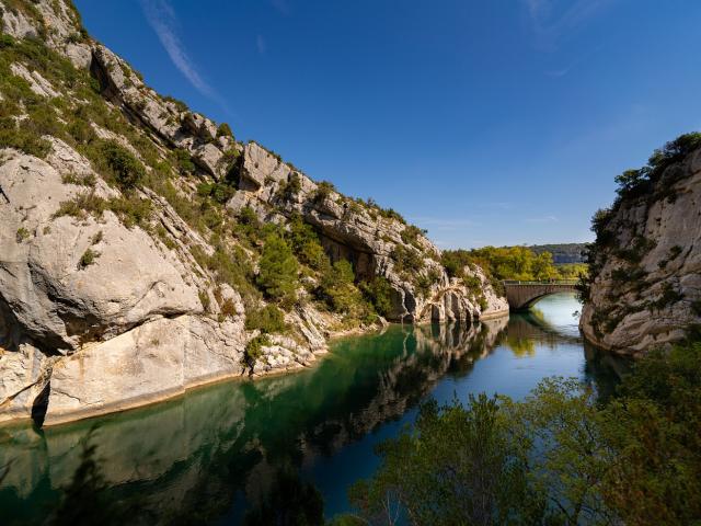 Barrage du lac de Quinson