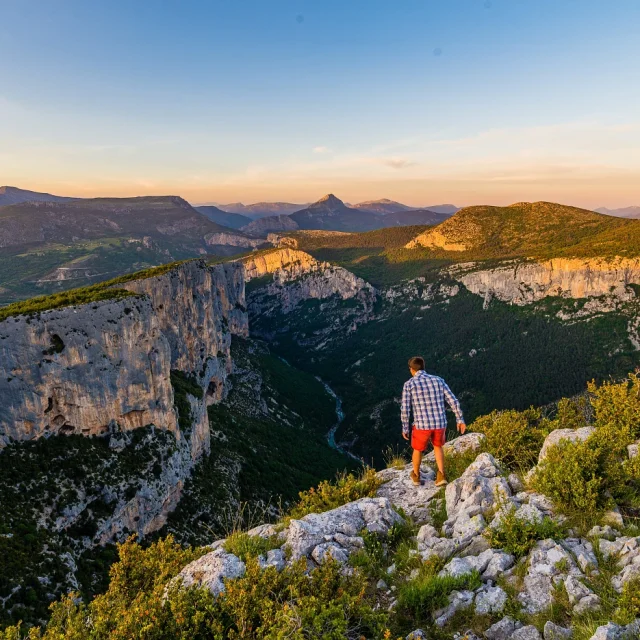 Canyon du Verdon, Route des Cretes