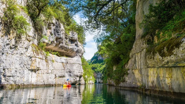 Gorges de Baudinard en canoé