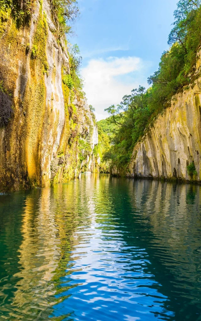Gorges de Baudinard, sauvages et préservées
