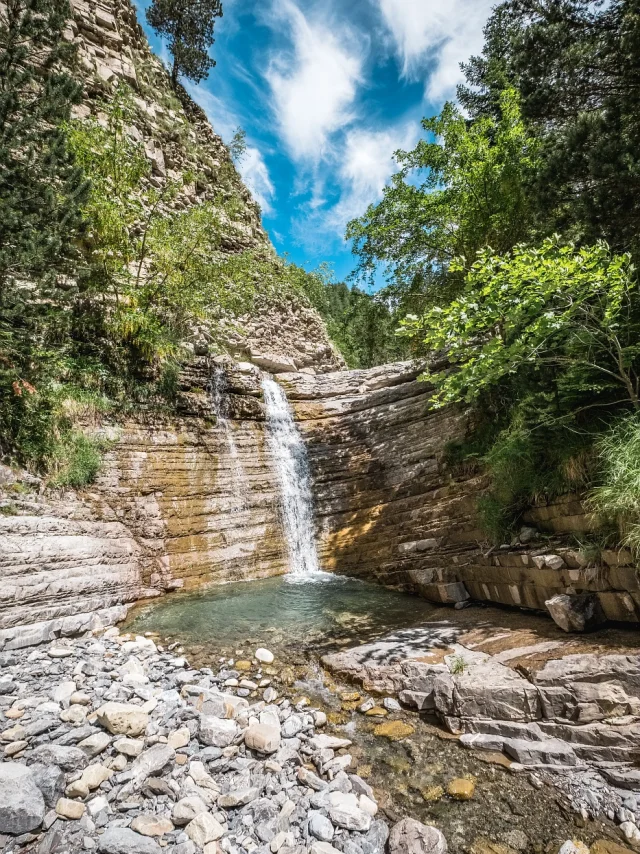 Cascade, Gorges Saint-Pierre