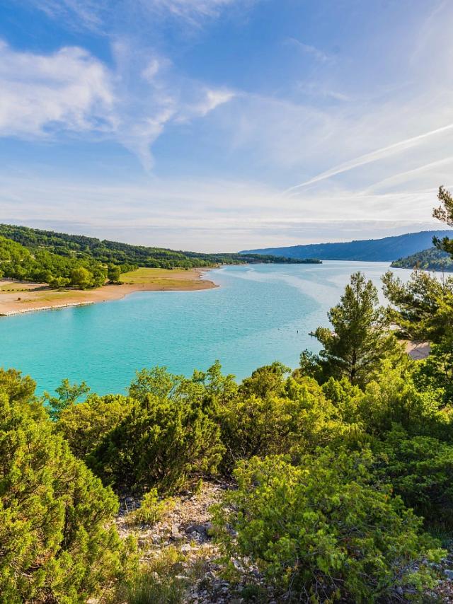 Lac De Sainte Croix Au Printemps Ad04 Teddy Verneuil