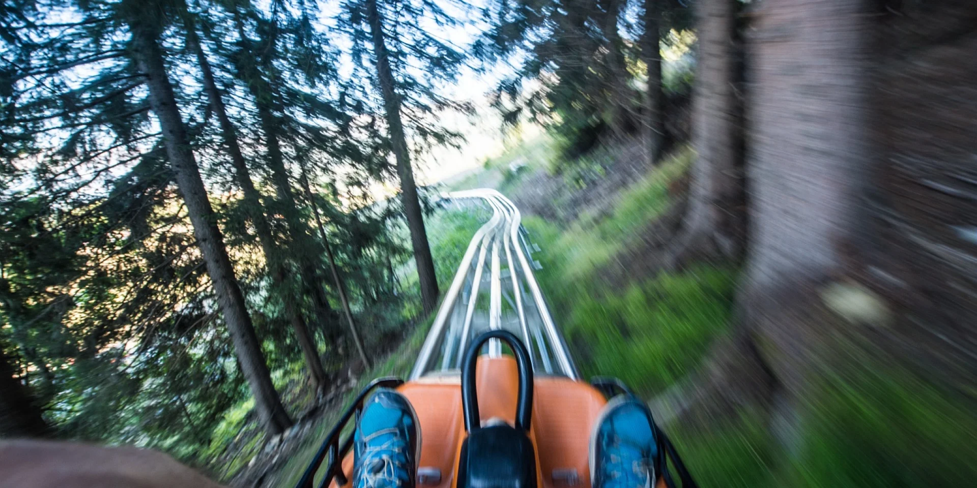 Luge d'été sur rail, Allos