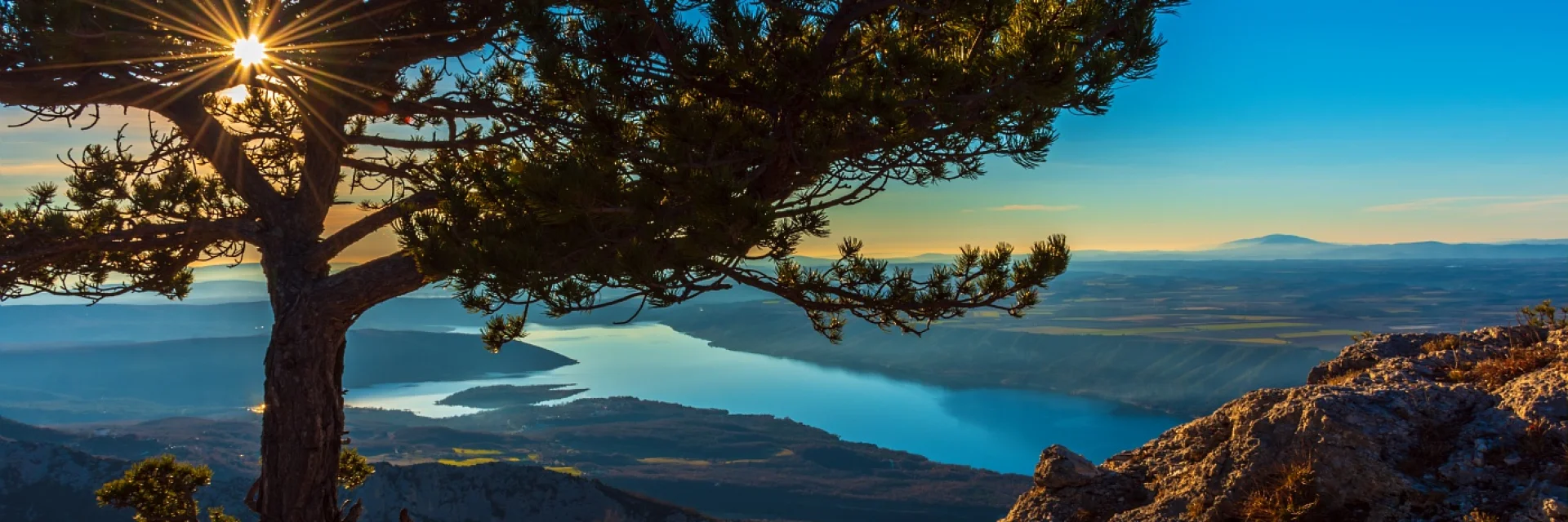 Randonnee Au Col Plein Voir Vue Sur Le Lac Sainte Croix Du Verdon