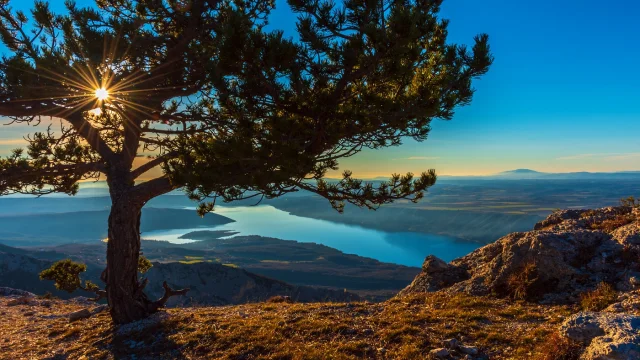 Randonnee Au Col Plein Voir Vue Sur Le Lac Sainte Croix Du Verdon Ad04 Philippe Murtas