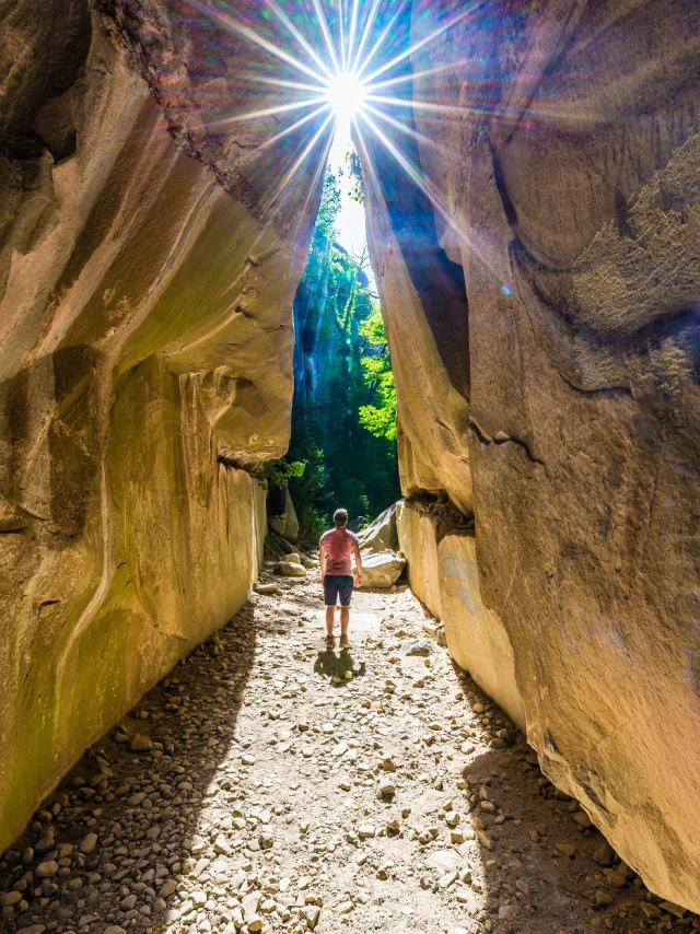 Randonnée dans les Grès d'Annot