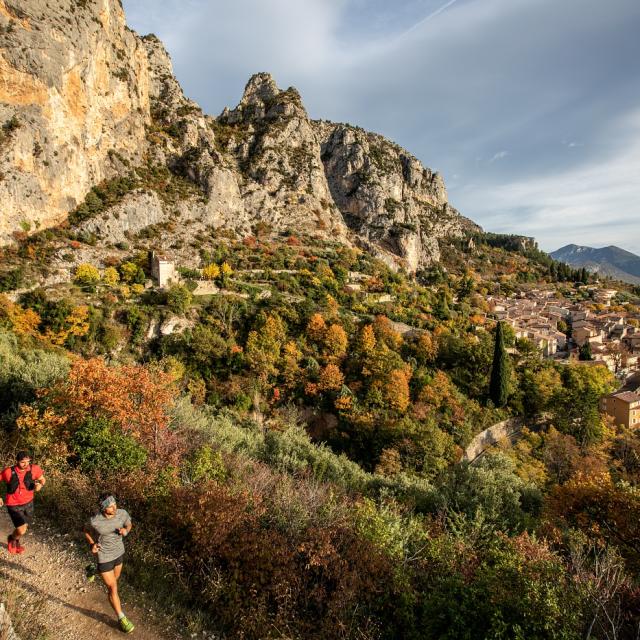 Trail à Moustiers-Sainte-Marie