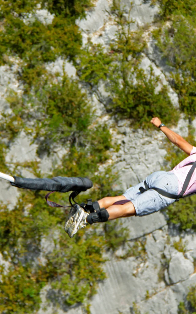 Aiguines Trigance pont vide Verdon