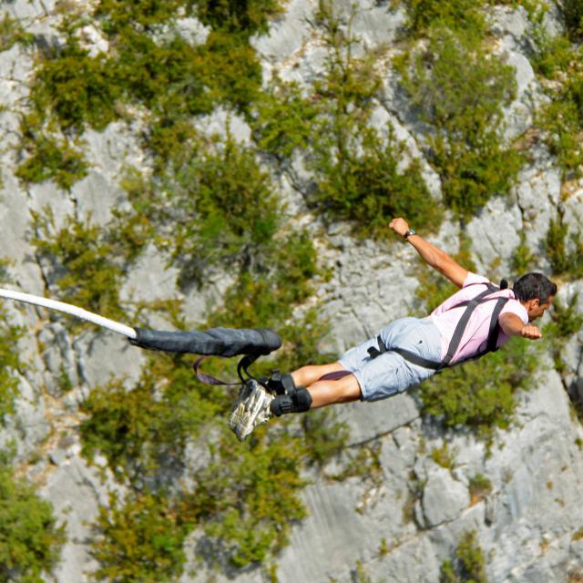 Aiguines Trigance pont vide Verdon