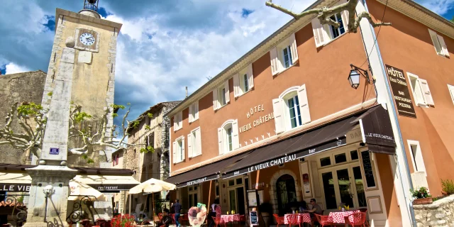 Restaurant Le Vieux Chateau Aiguines
