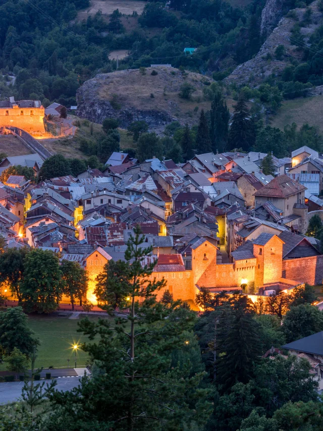 Colmars Nuit Tombante R Palomba Mairie Colmars